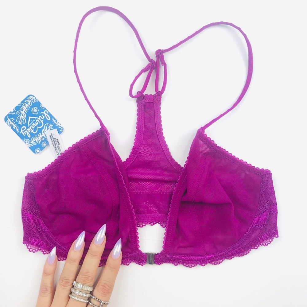 NEW✨Free People sheer lace dainty bralette